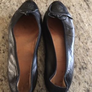 CHANEL Ballerina black flats size 40